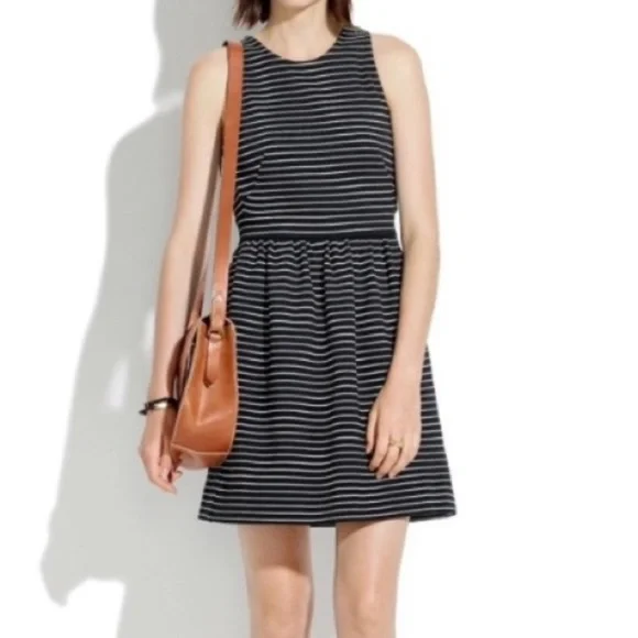 MADEWELL Pierside Tank Dress Black SZ XXS - Picture 2 of 7